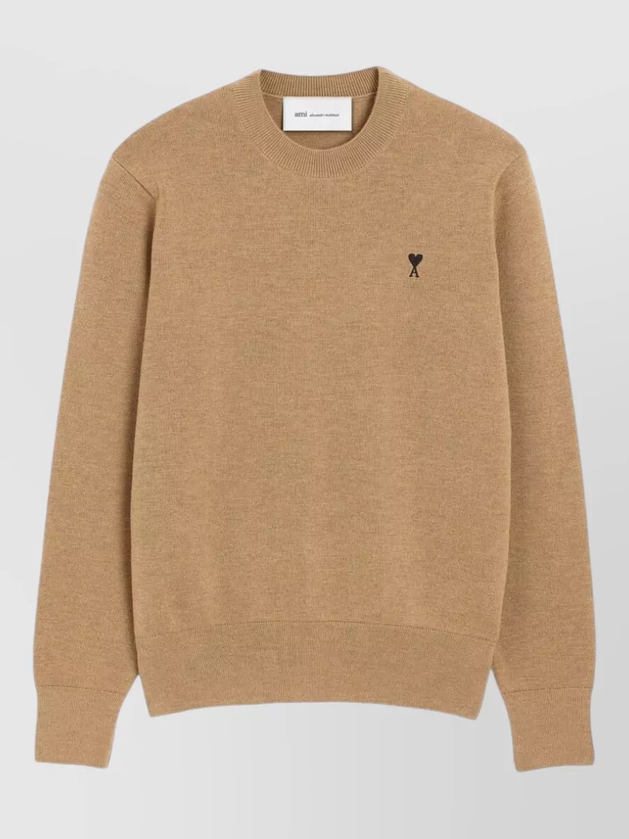 Ami Paris wool crewneck sweater