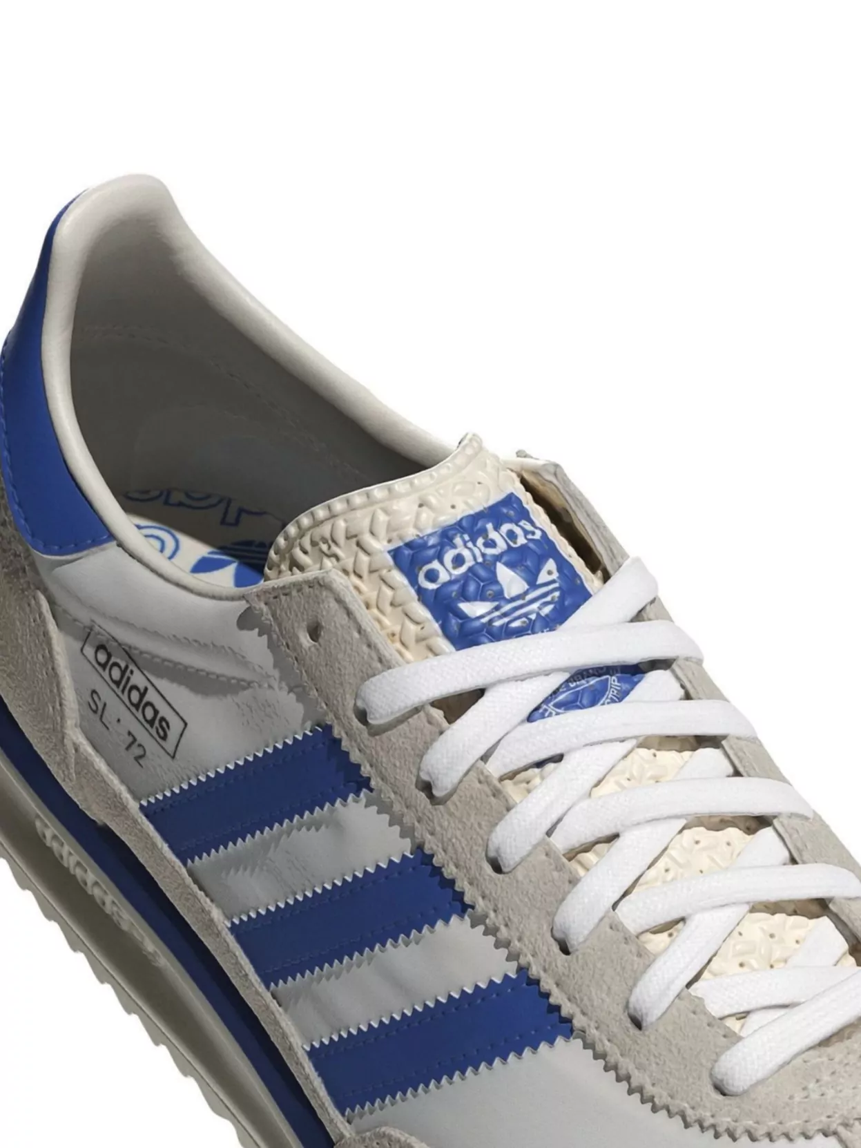 Adidas Logo Sneaker With Stripes And Textured Sole
