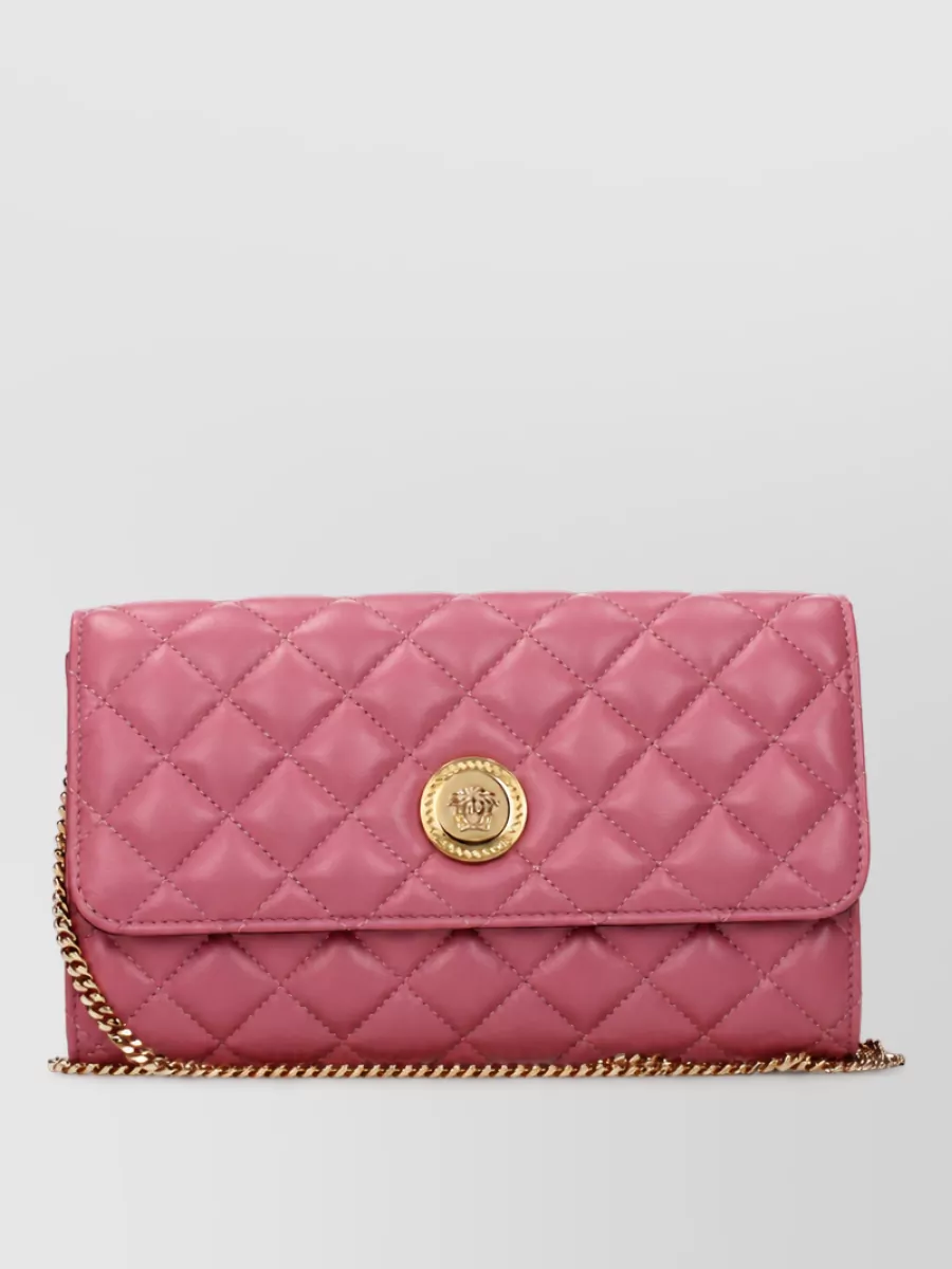 Versace leather shoulder bag