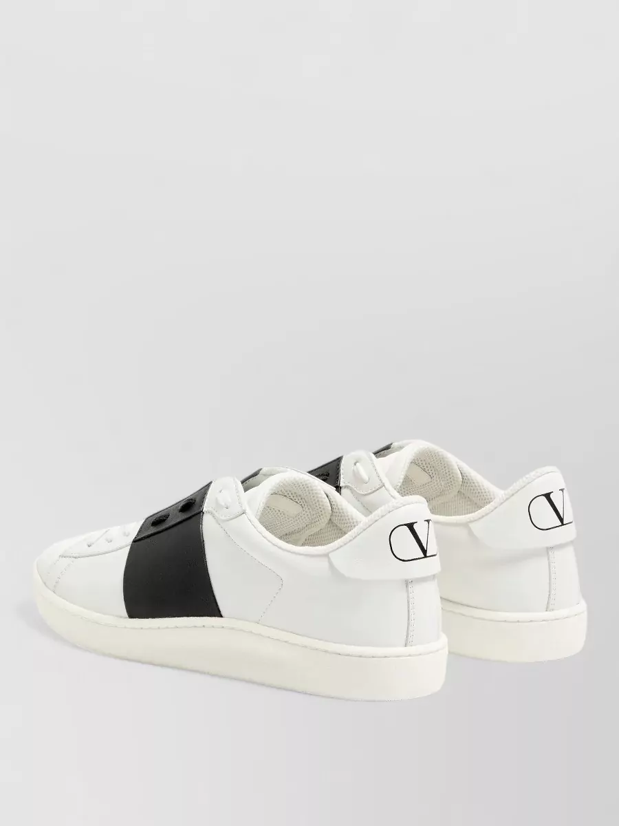 Valentino Garavani Leather Low-Top Sneakers