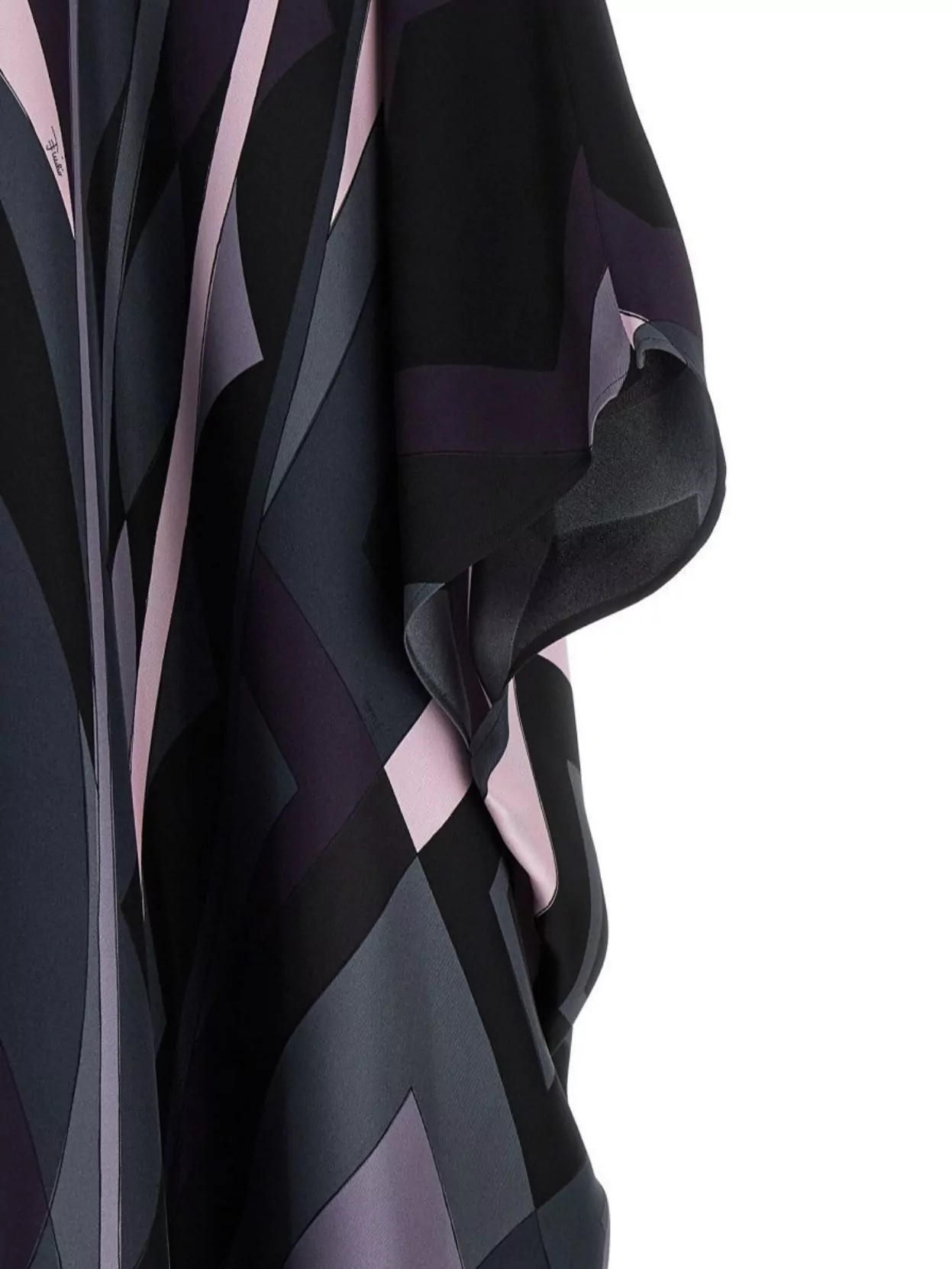 Pucci Geometric Pattern Knee-Length Loose Fit Kaftan