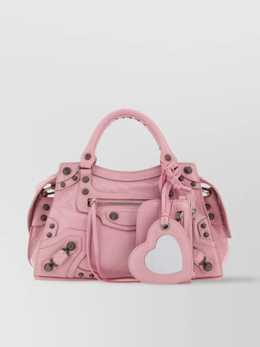 Balenciaga Nappa Leather Neo Cagole Xs Handbag