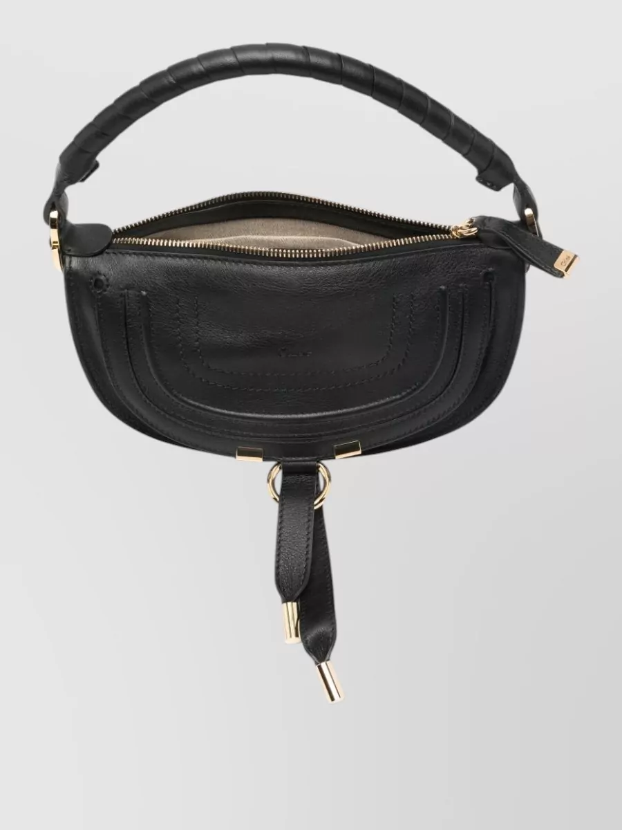 Chloé Shoulder Bag Top Handle Detachable Strap
