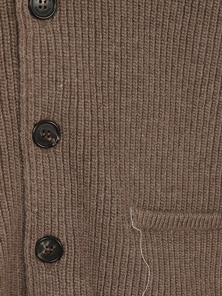 Ballantyne Wool Shawl Collar Cardigan