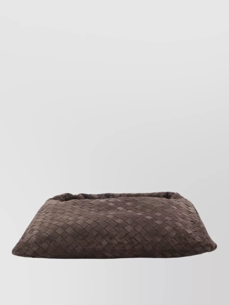 Bottega Veneta Hop Small Suede Clutch Bag