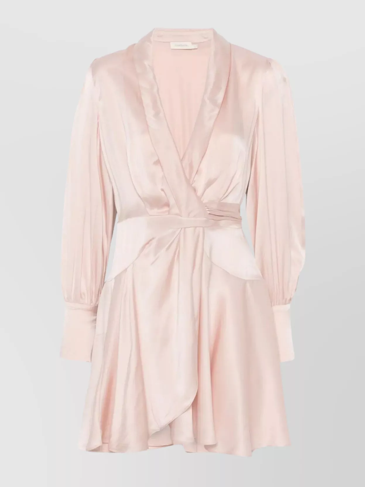 Zimmermann Silk Mini Wrap Dress
