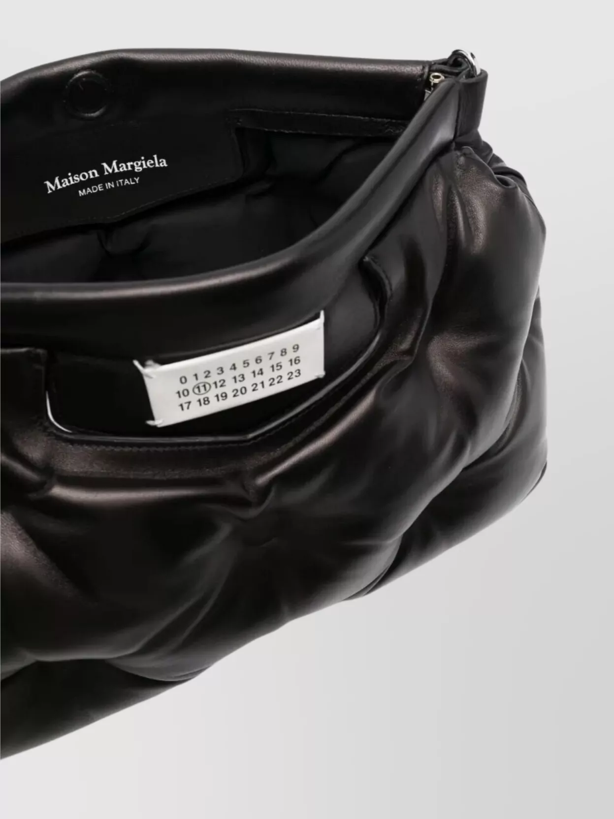 Maison Margiela Quilted Top Handle Shoulder Bag With Detachable Strap