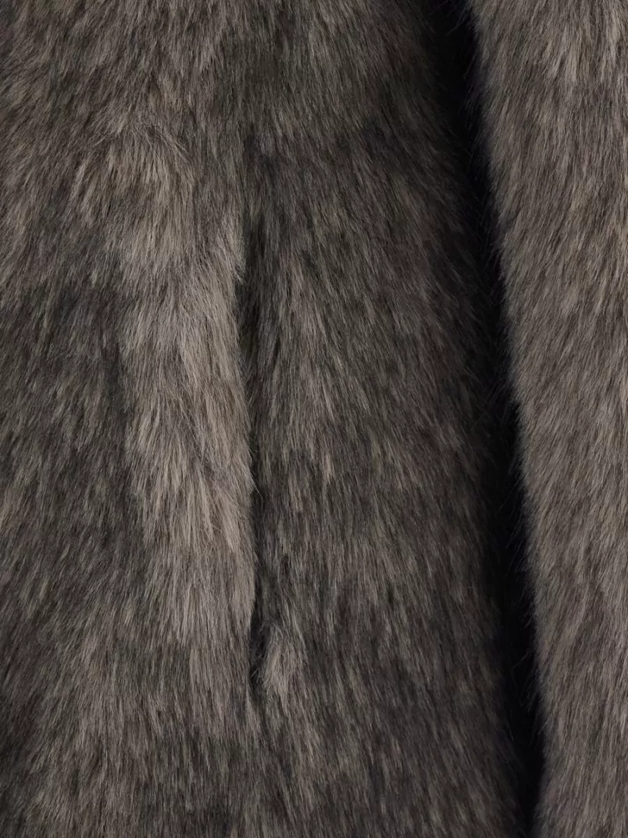 Stand Studio Faux Fur Coat