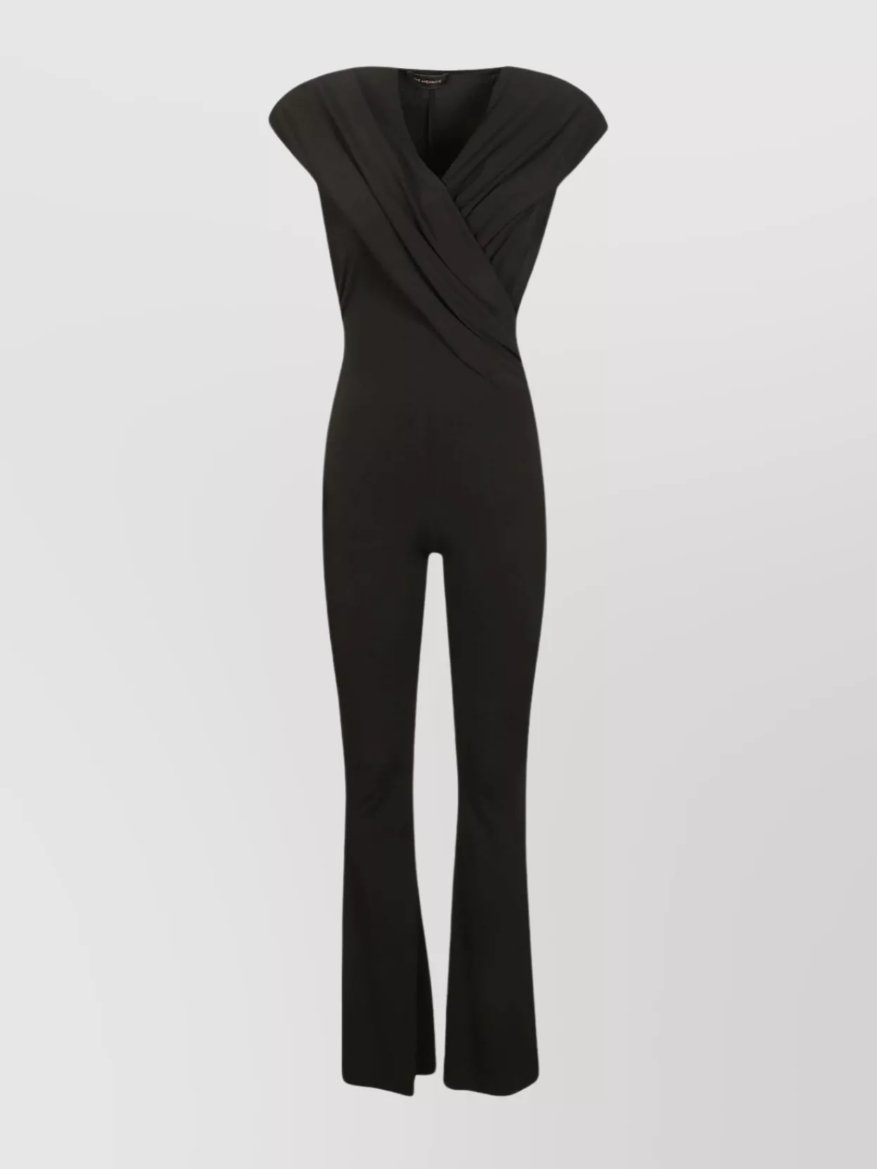 The Andamane Naomi V-neck Jumpsuit In Black