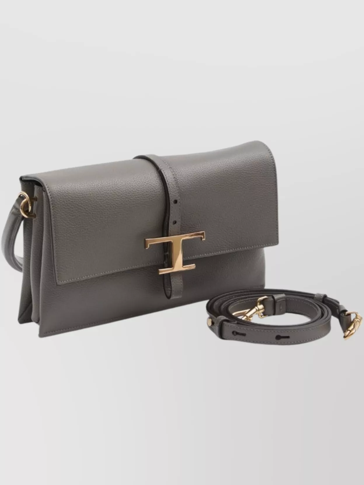 Tod's Flap Bag With Adjustable Shoulder Strap