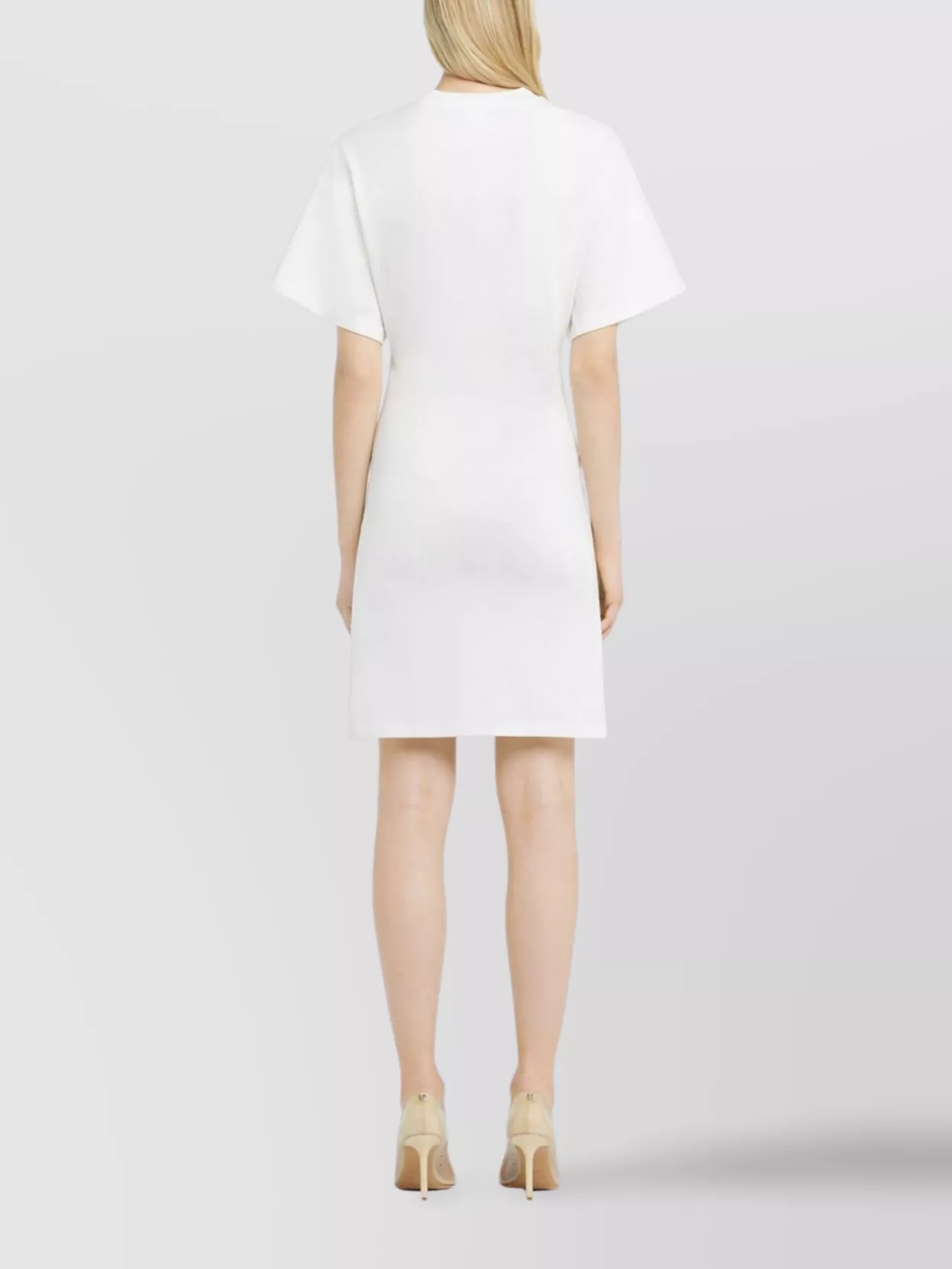 Courrèges White Cotton Mini Dress
