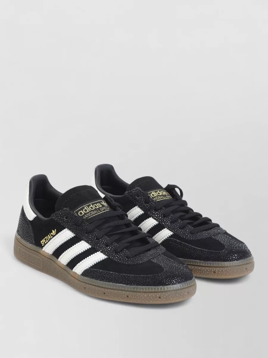 Adidas suede leather lace-up sneakers