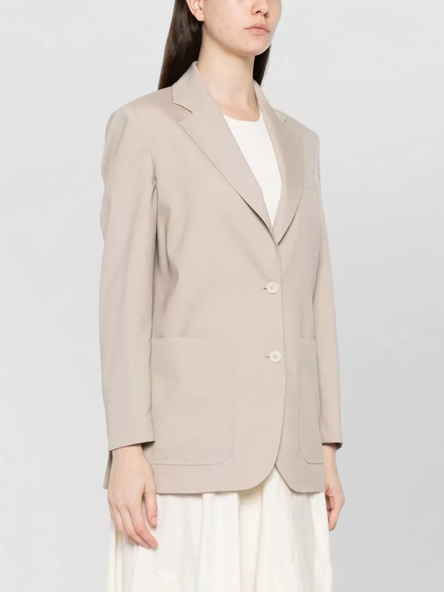 Max Mara Silk Virgin Wool Mohair Blazer