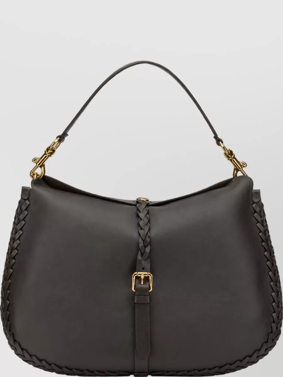 Etro Large Leather Tote Bag