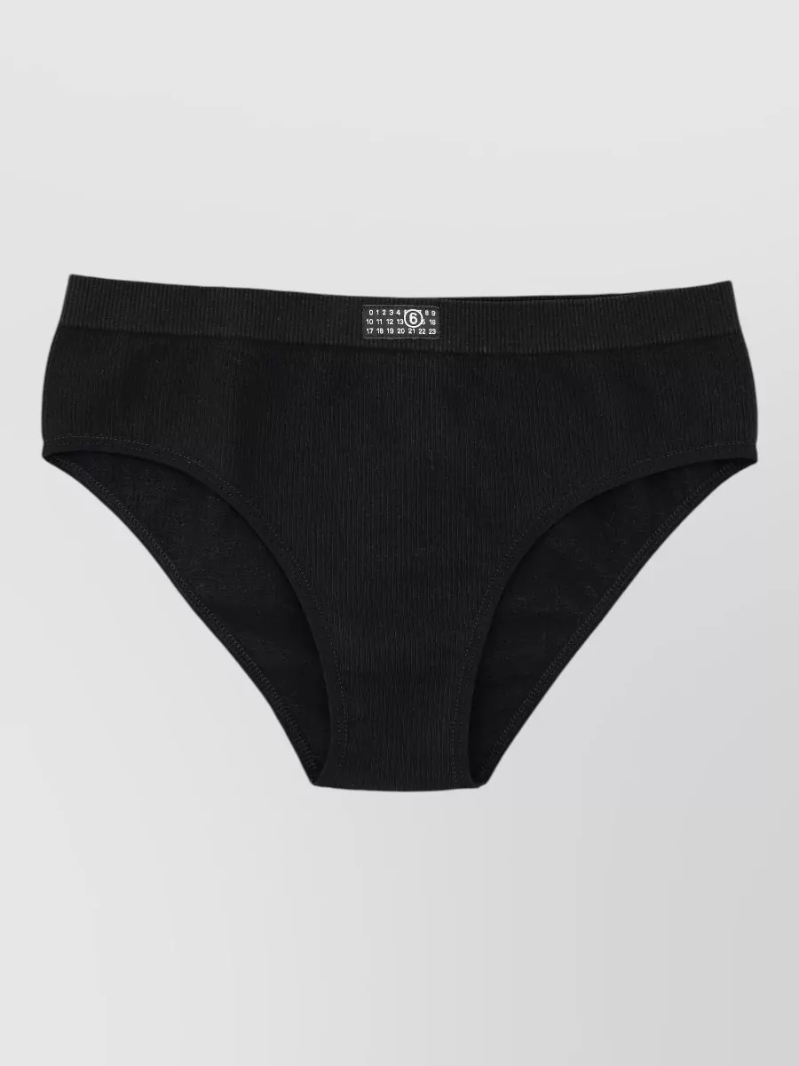 Mm6 Maison Margiela ribbed briefs