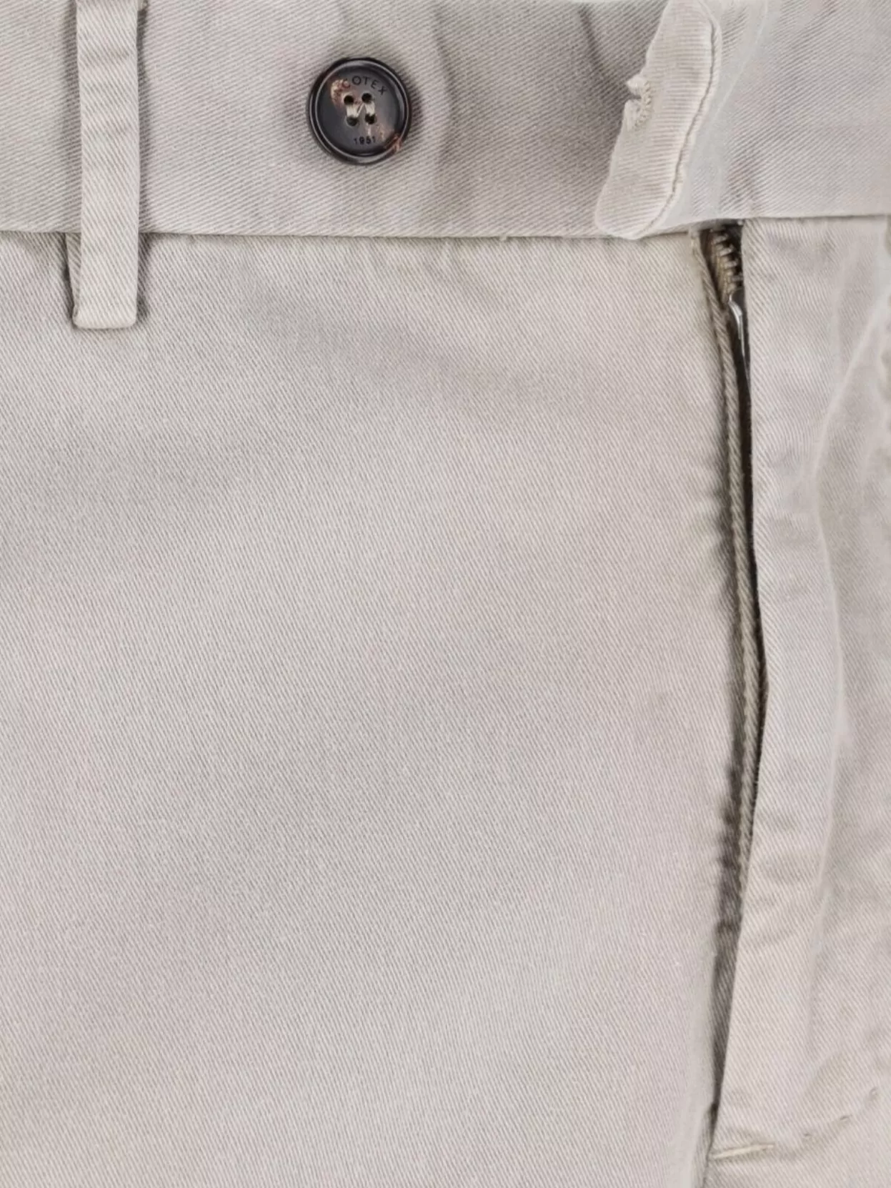 Incotex Straight Trousers With Button Detail And Pockets In Neutrals
