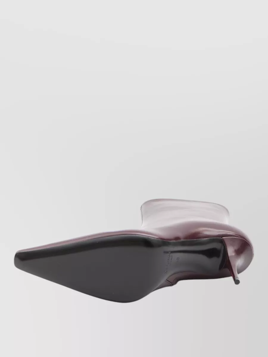 Saint Laurent Ashley Ankle Boots Pointed Toe Stiletto