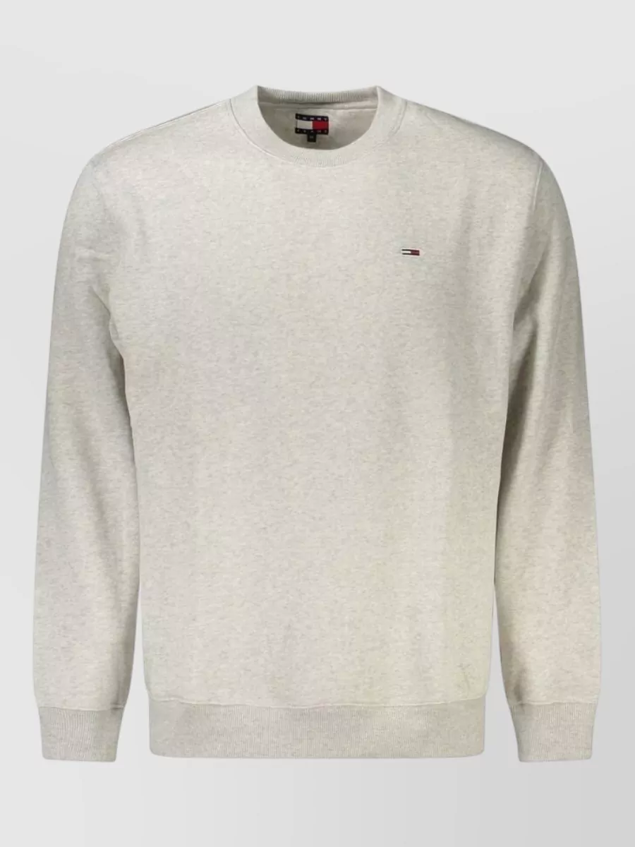 Tommy Hilfiger cotton blend crew neck sweatshirt