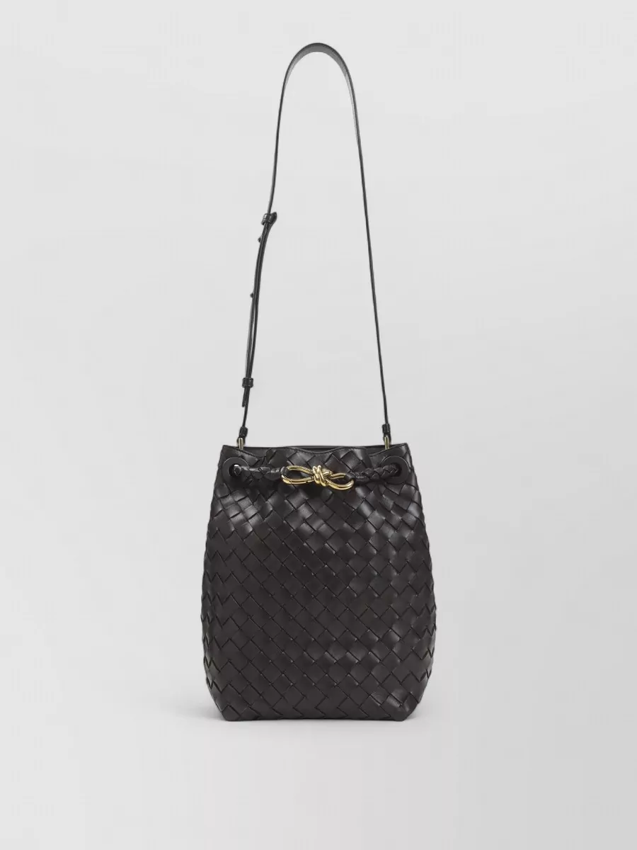 Bottega Veneta Andiamo Small Leather Bucket Bag
