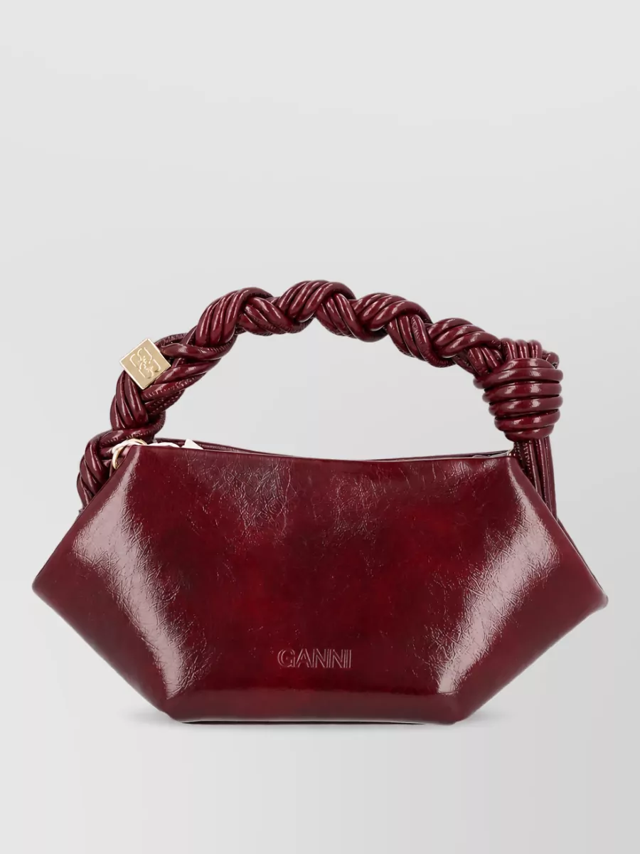 Ganni bou mini clutch bag