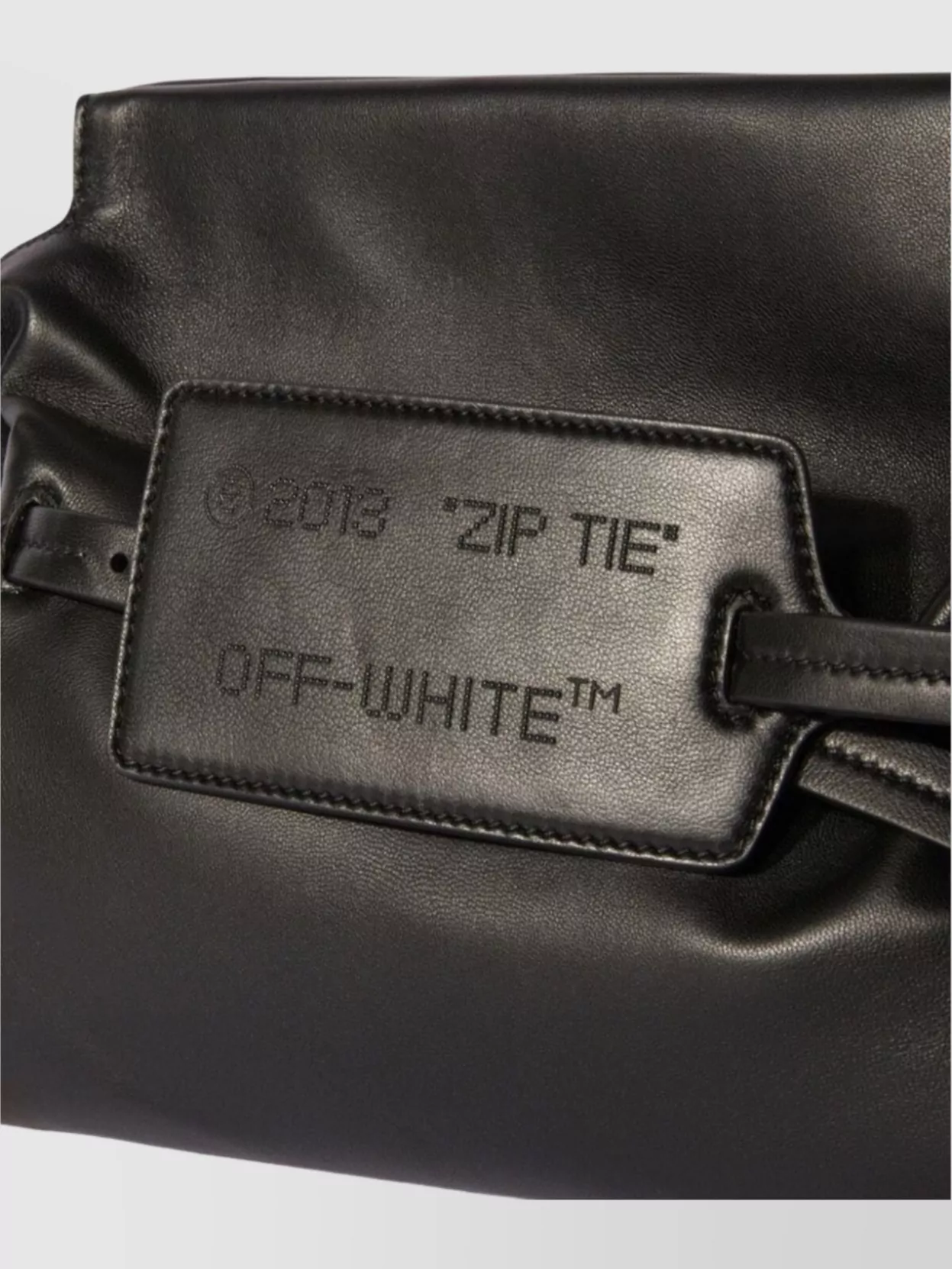 Off-white Rectangular Top Handle Cross-body Bags & Satchels In Black