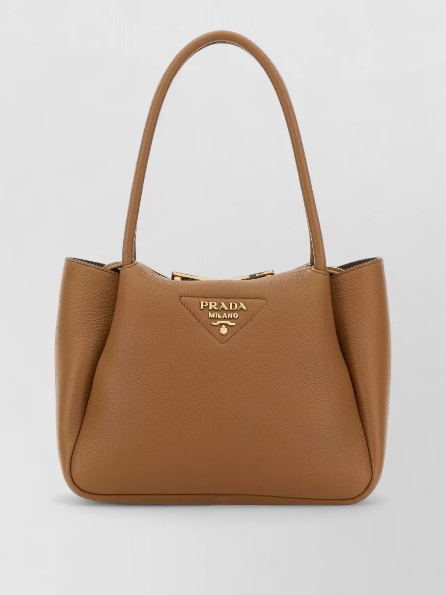 Prada small leather tote bag