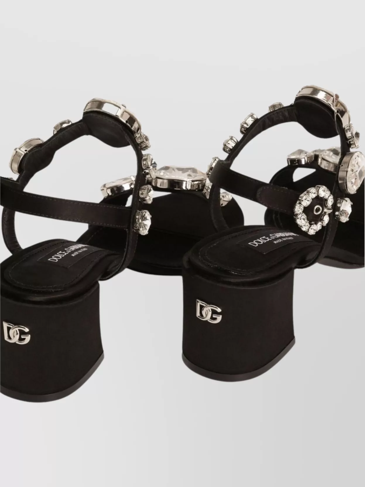 Dolce&Gabbana Stone Block Heel Sandals