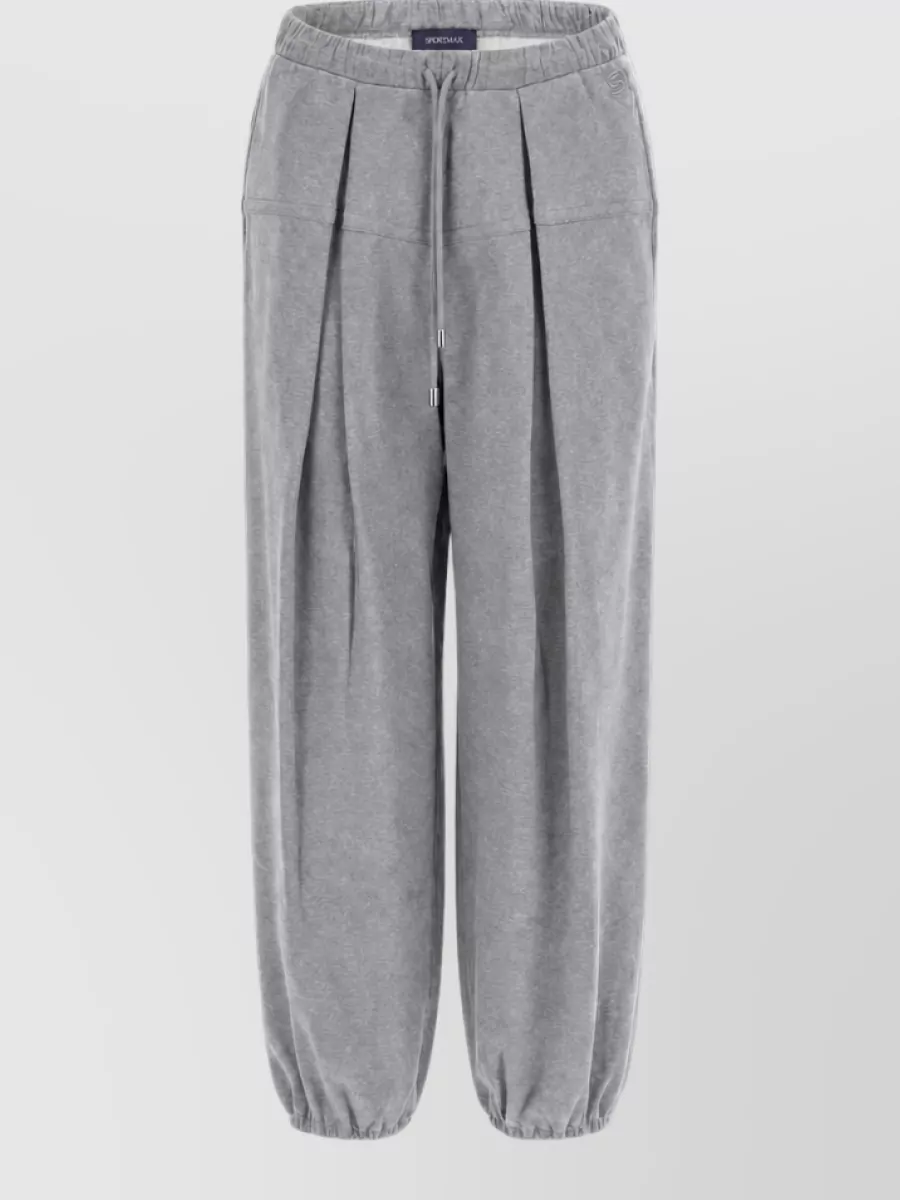 Sportmax Pleated sweatpants