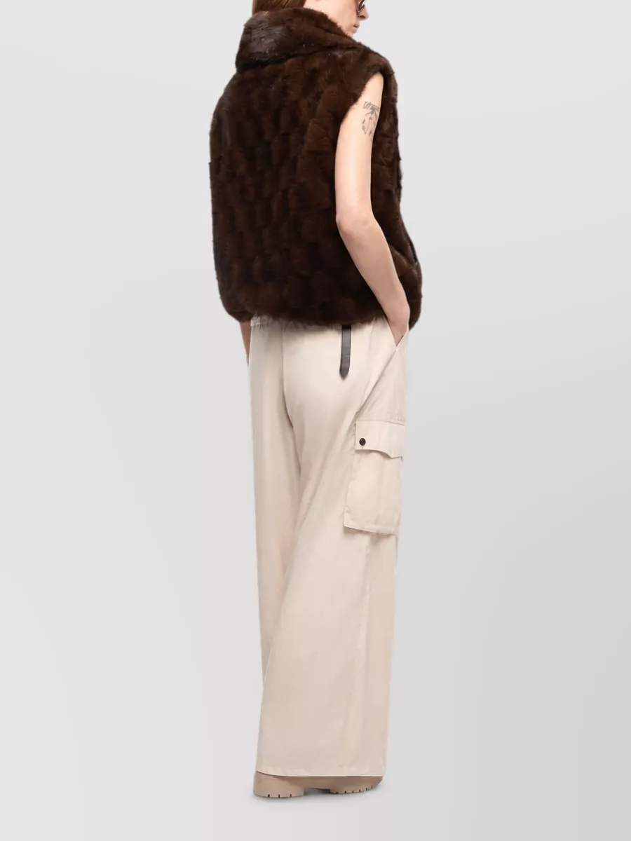 Pinko Faux Fur Zip Jacket