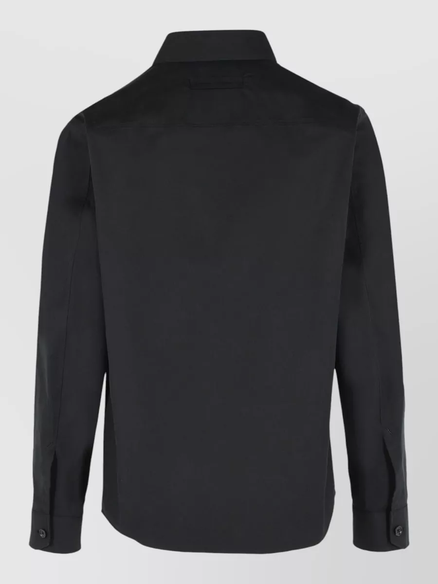Zegna Stretch Cotton Overshirt
