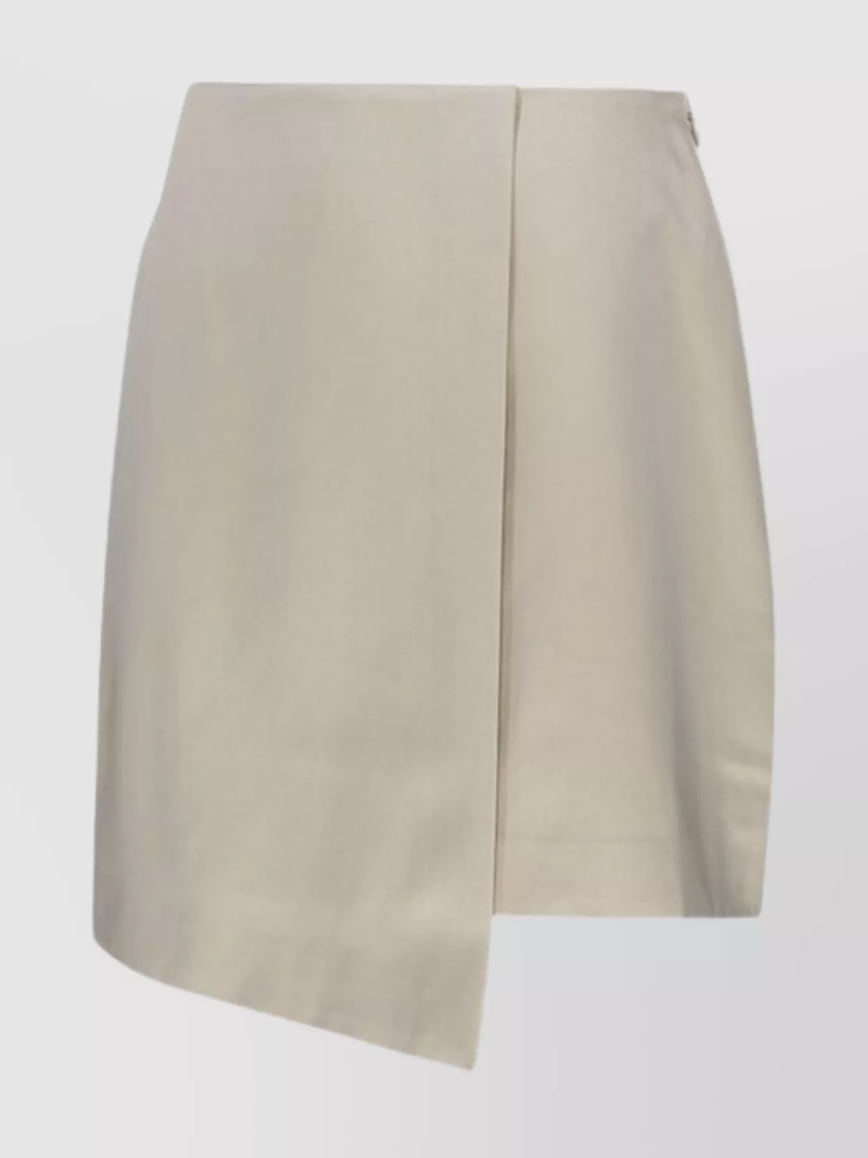 By Malene Birger Asymmetric Hem High Waist Skirt