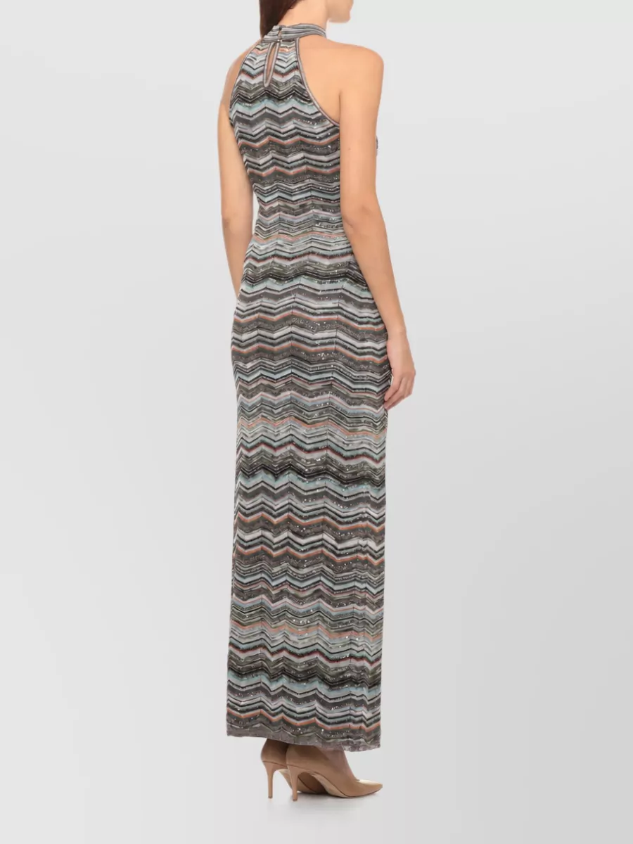 Missoni Sleeveless Lurex Maxi Dress