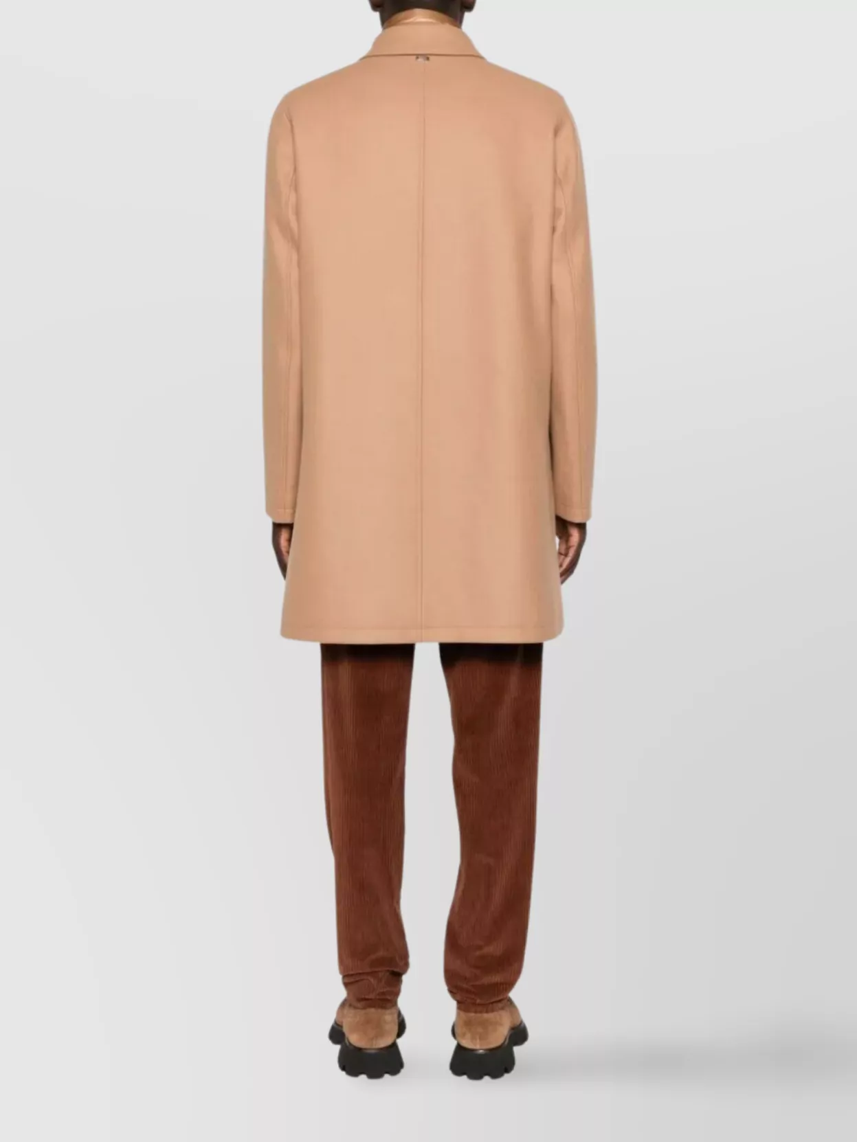 Herno Padded Coat With Collared Design And Pockets In Pink