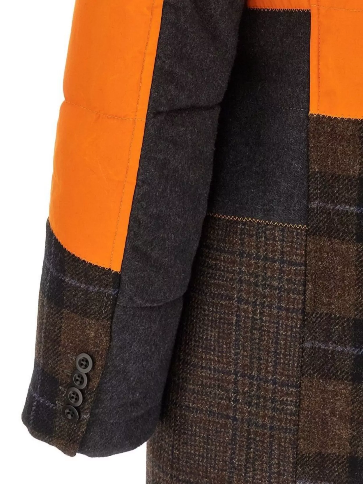 Junya Watanabe Filson Collaboration Patchwork Design Coat