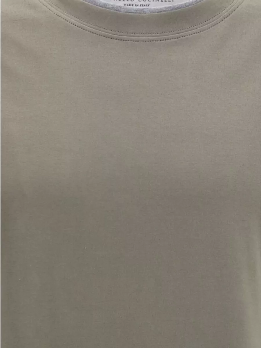 Brunello Cucinelli Bicolor cotton t-shirt