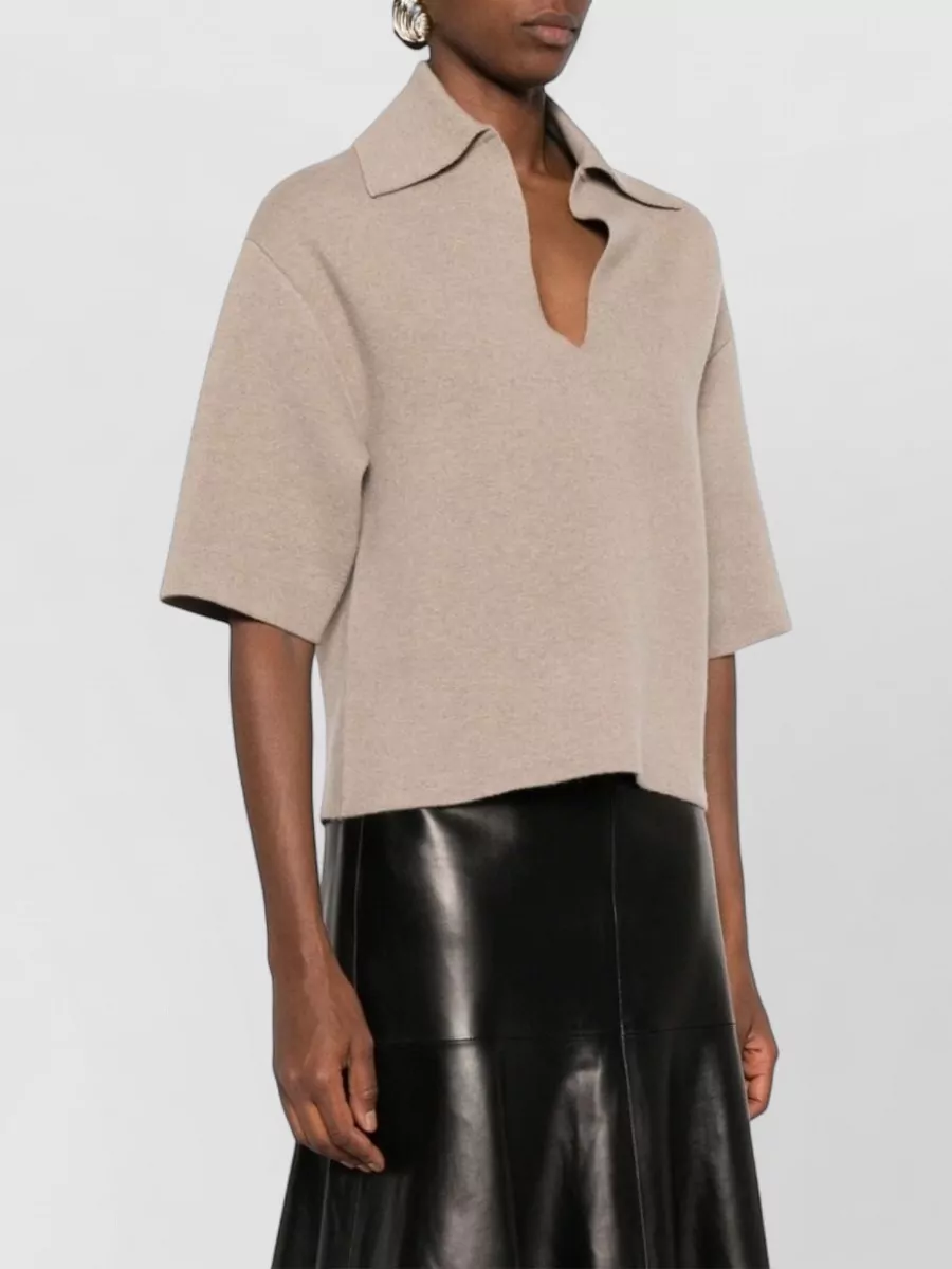 Bottega Veneta Cashmere Regular-Fit Polo Shirt