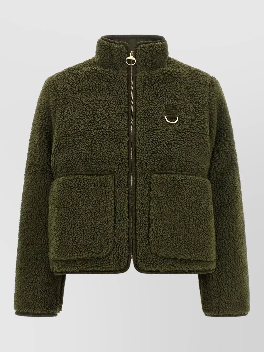 Barbour Fleece Cropped Jacket