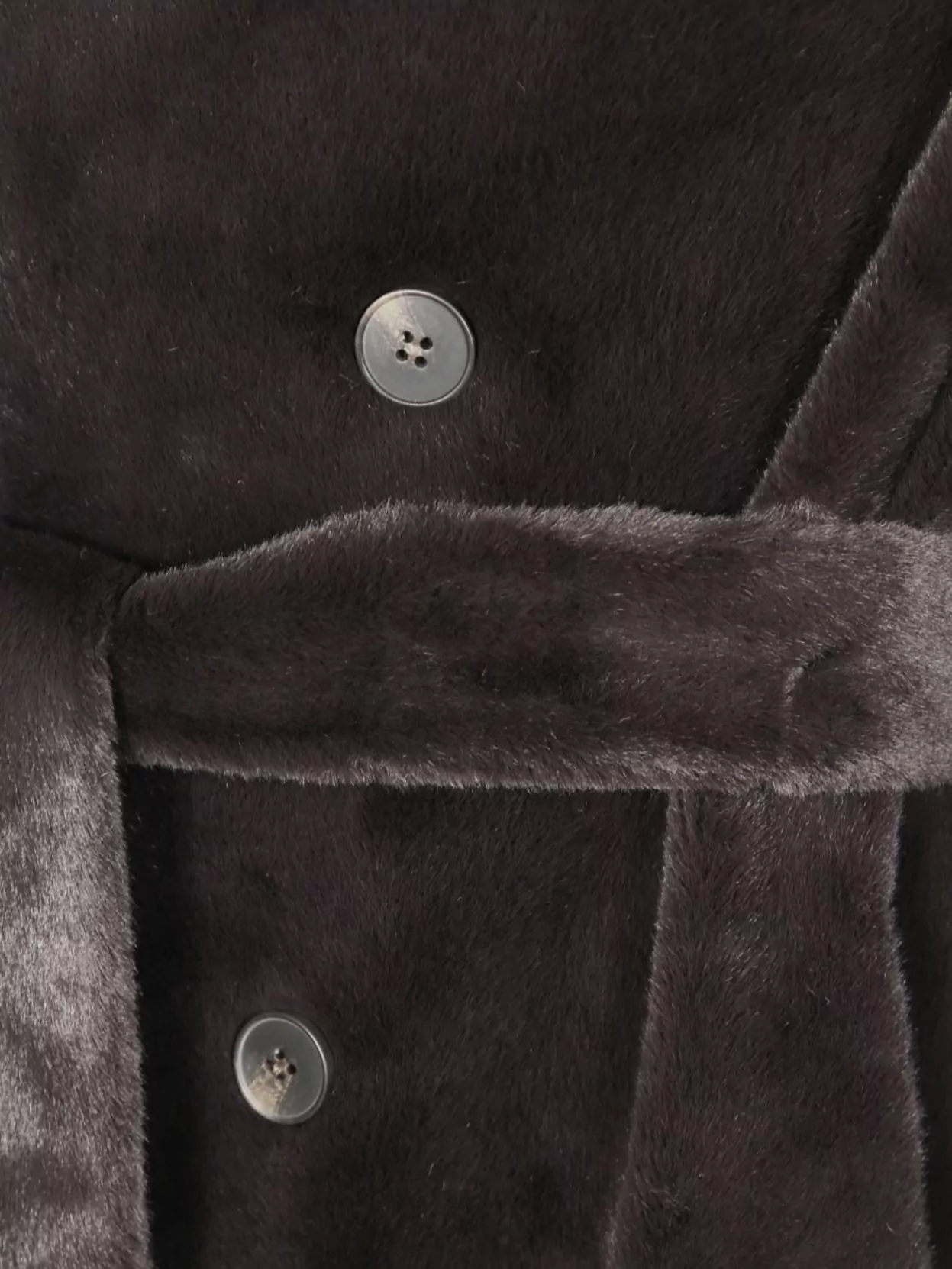 Drôle De Monsieur Double Breasted Belted Coat Lapel