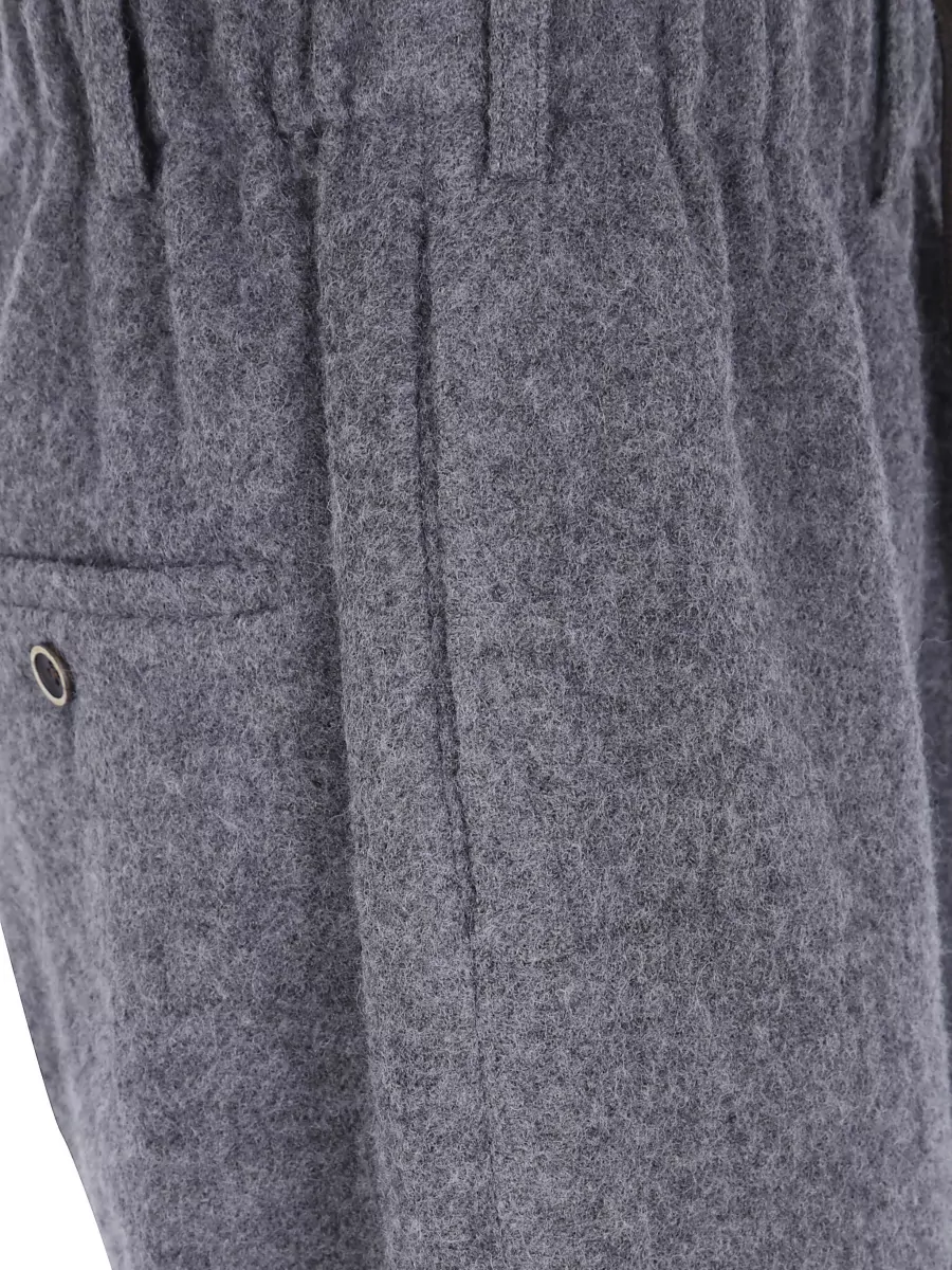 Uma Wang Virgin Wool Loose Fit Trousers