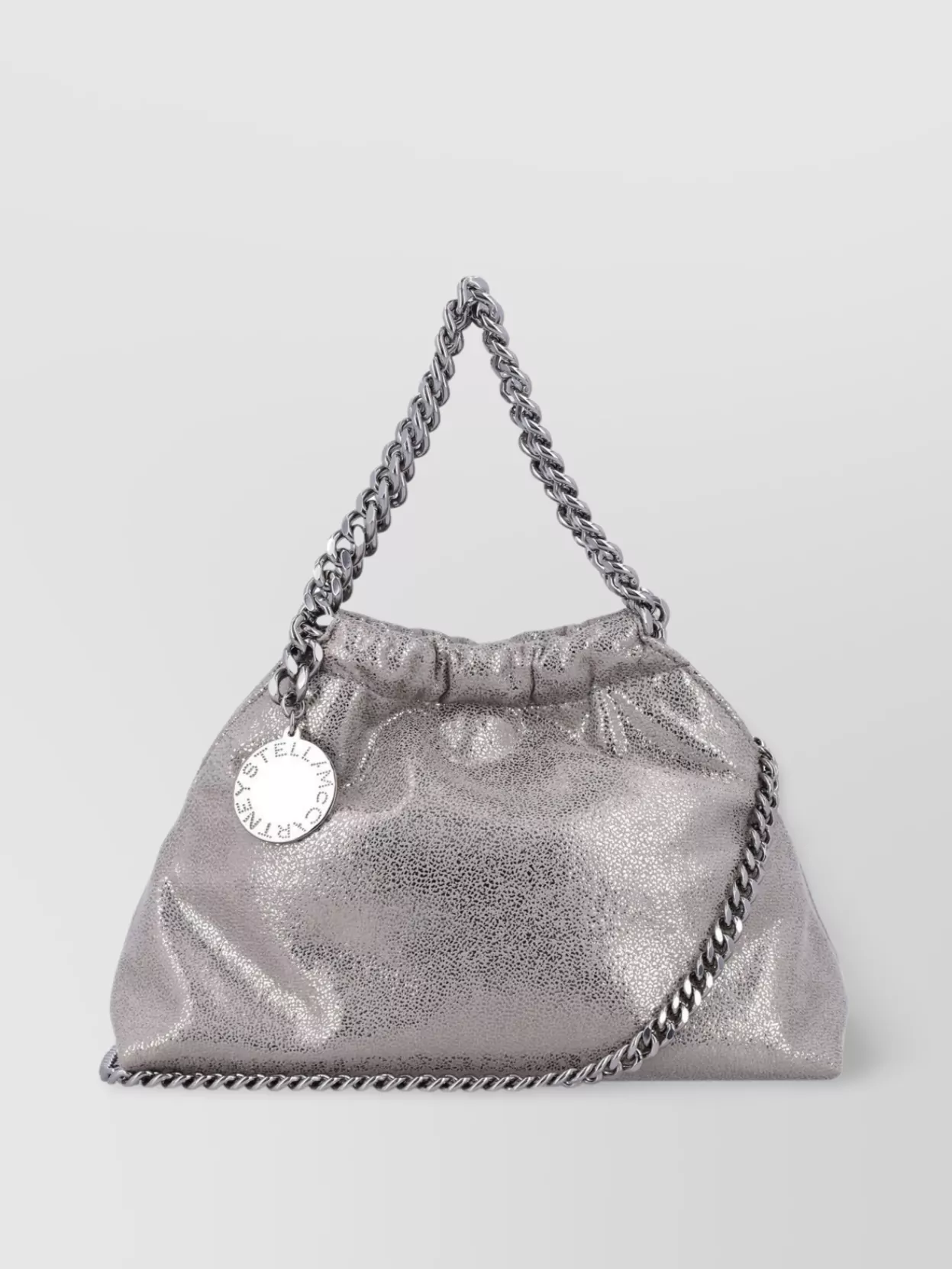 Stella Mccartney Mini Drawstring Bag Chain Strap