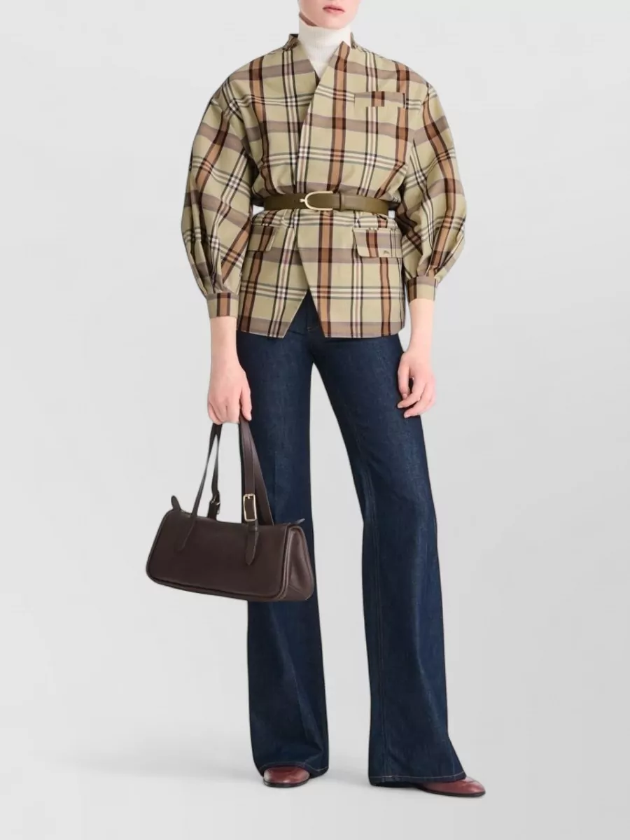 Longchamp Leather Shoulder Bag