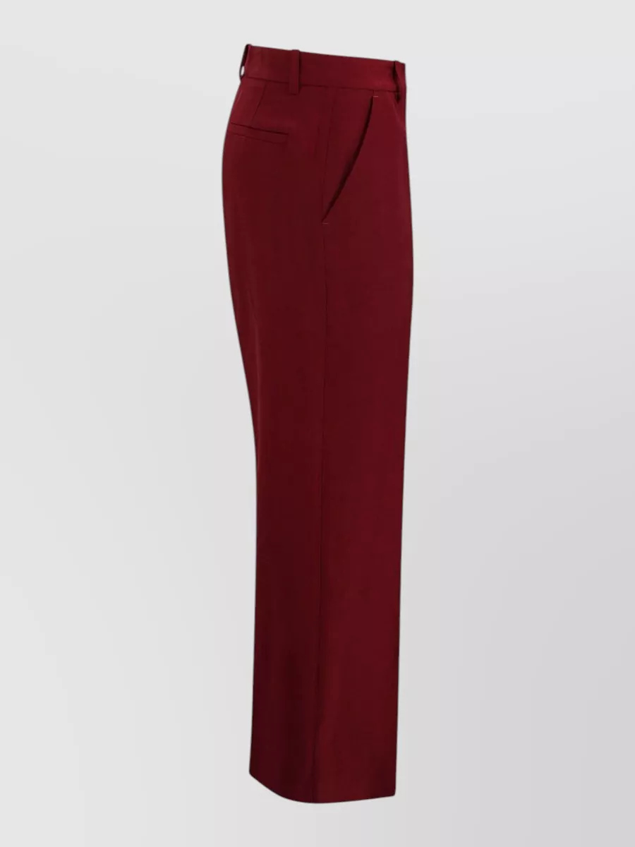 Parosh Wool Straight-Leg Trousers