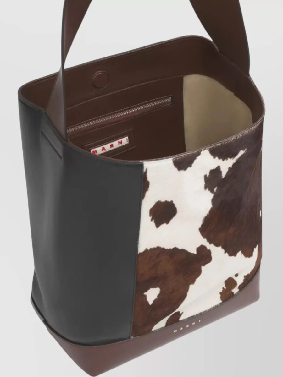 Marni Leather Bucket Bag
