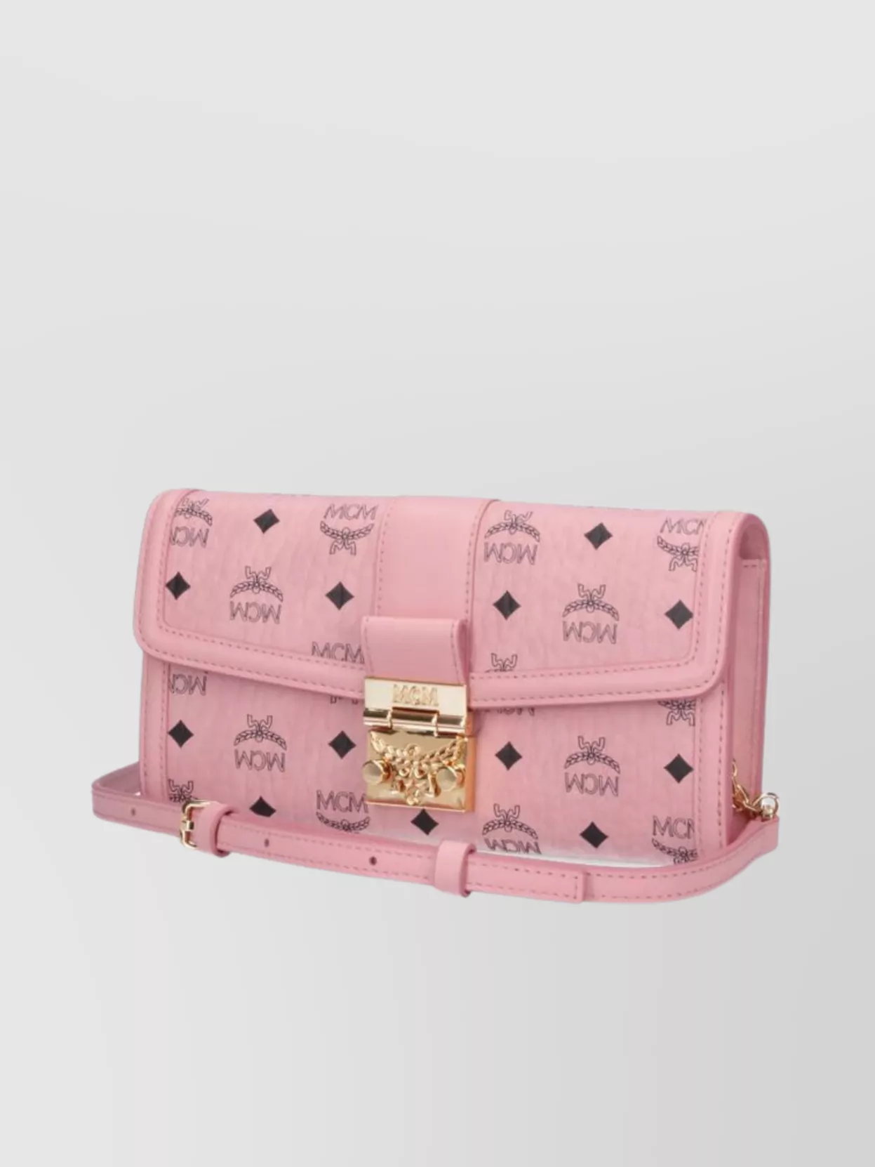 Mcm Gold-Tone Hardware Wallets With Timeless Style