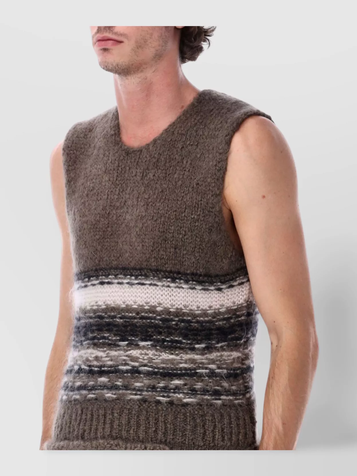 Our Legacy Unique Sleeveless Knit Tank Top