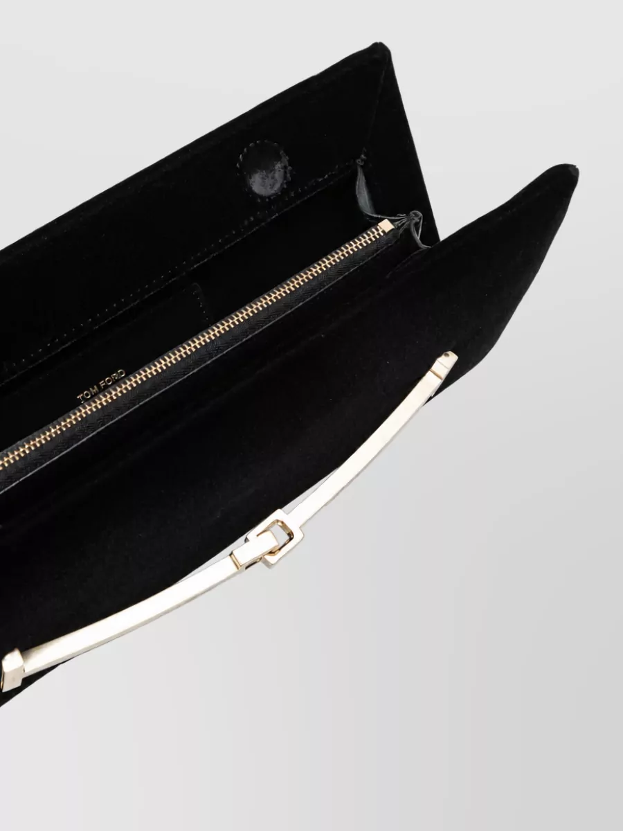 Tom Ford Na Velvet Clutch Bag