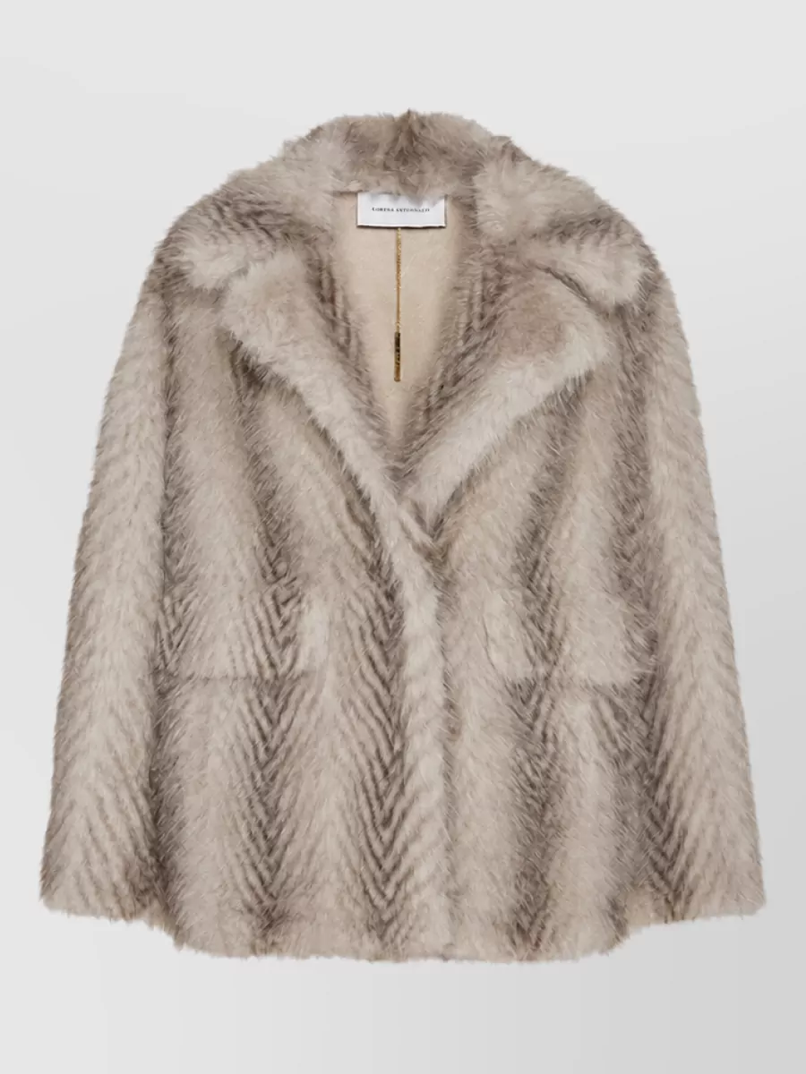 Simona Corsellini faux fur coat