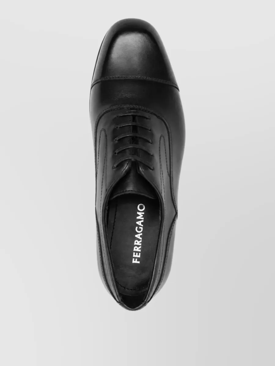 Ferragamo Leather Oxford Shoes