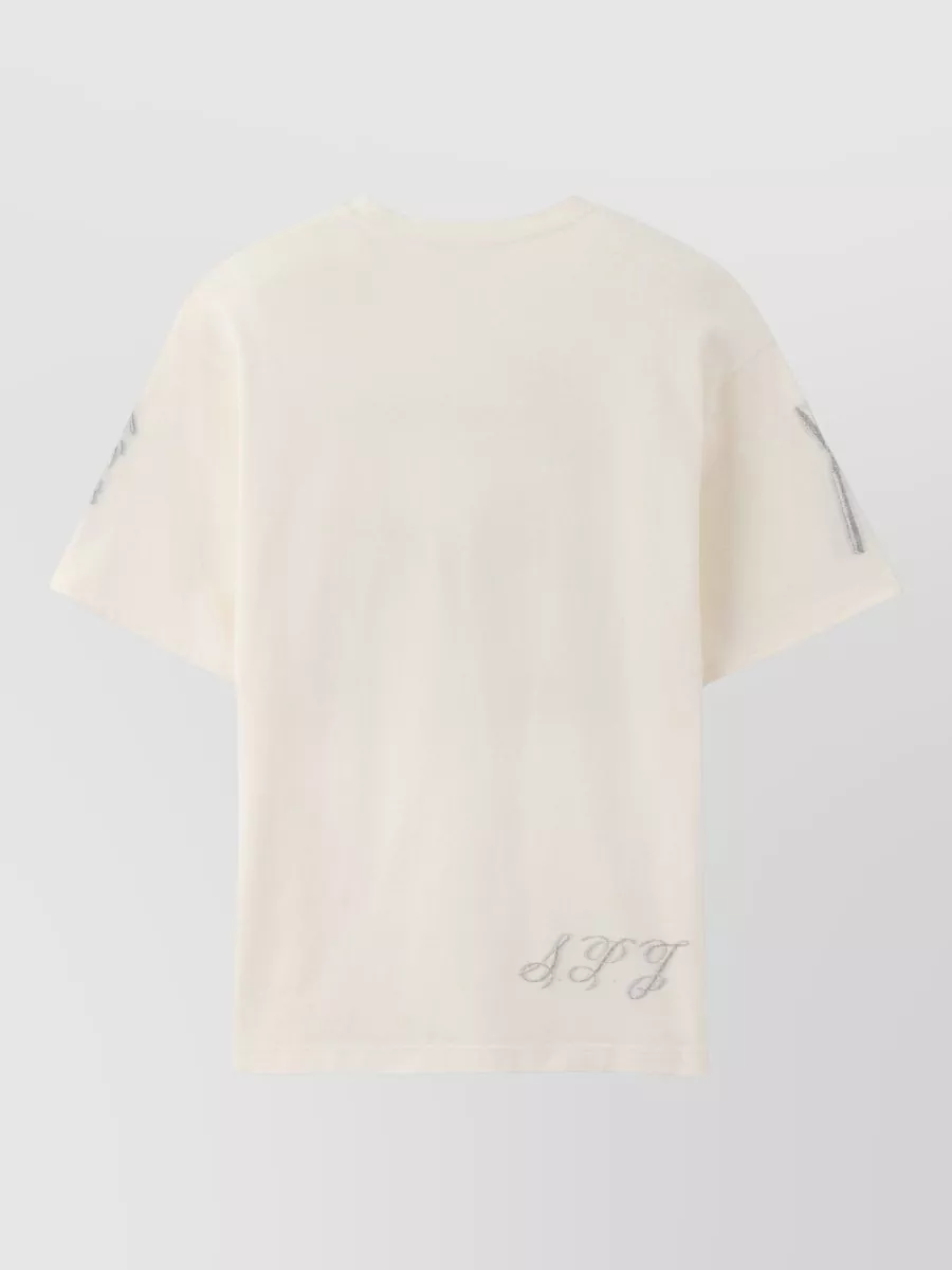 Jacquemus Embroidered Cotton T-Shirt