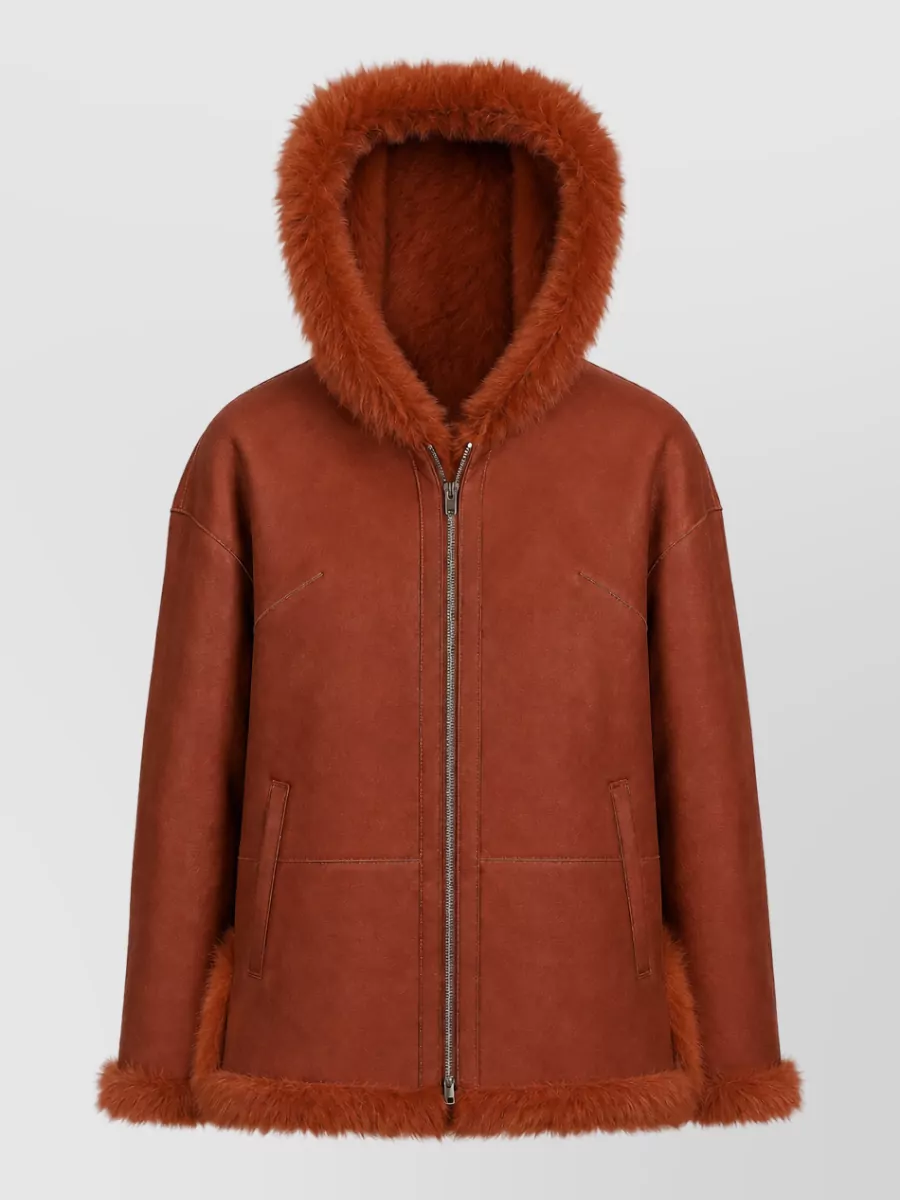 La Rose Shearling Coat